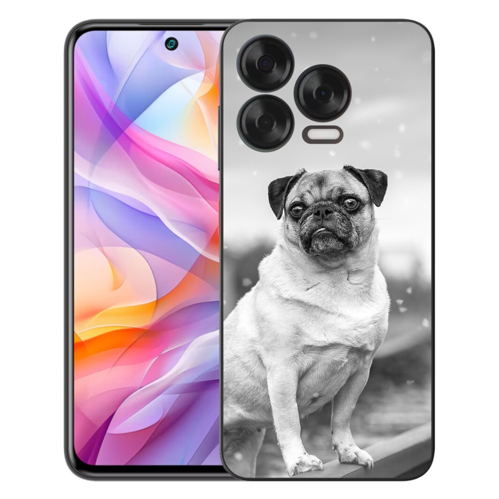Gélový kryt mmCase na ZTE Blade V70 Vita - mops