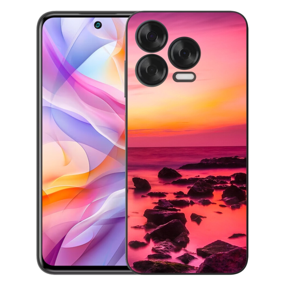 Gélový kryt mmCase na ZTE Blade V70 Vita - more a žiara