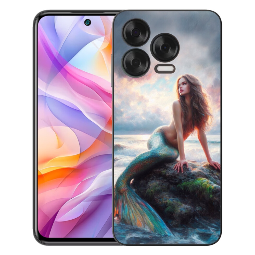 Gélový kryt mmCase na ZTE Blade V70 Vita - morská panna