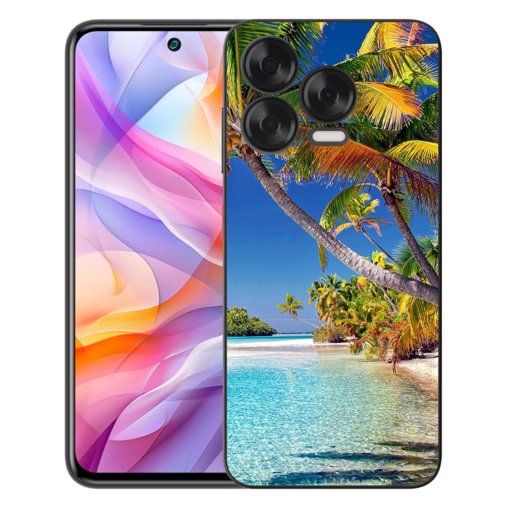 Gélový kryt mmCase na ZTE Blade V70 Vita - morská pláž