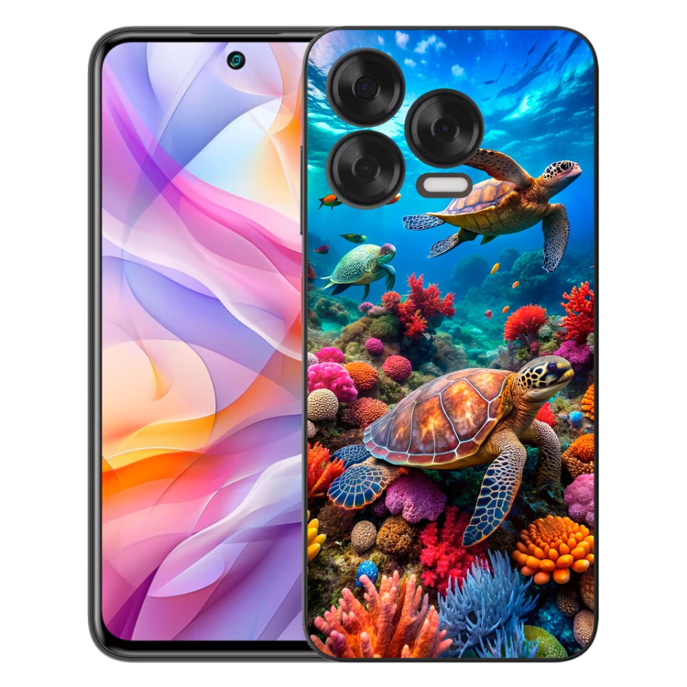 Gélový kryt mmCase na ZTE Blade V70 Vita - morský svet 2