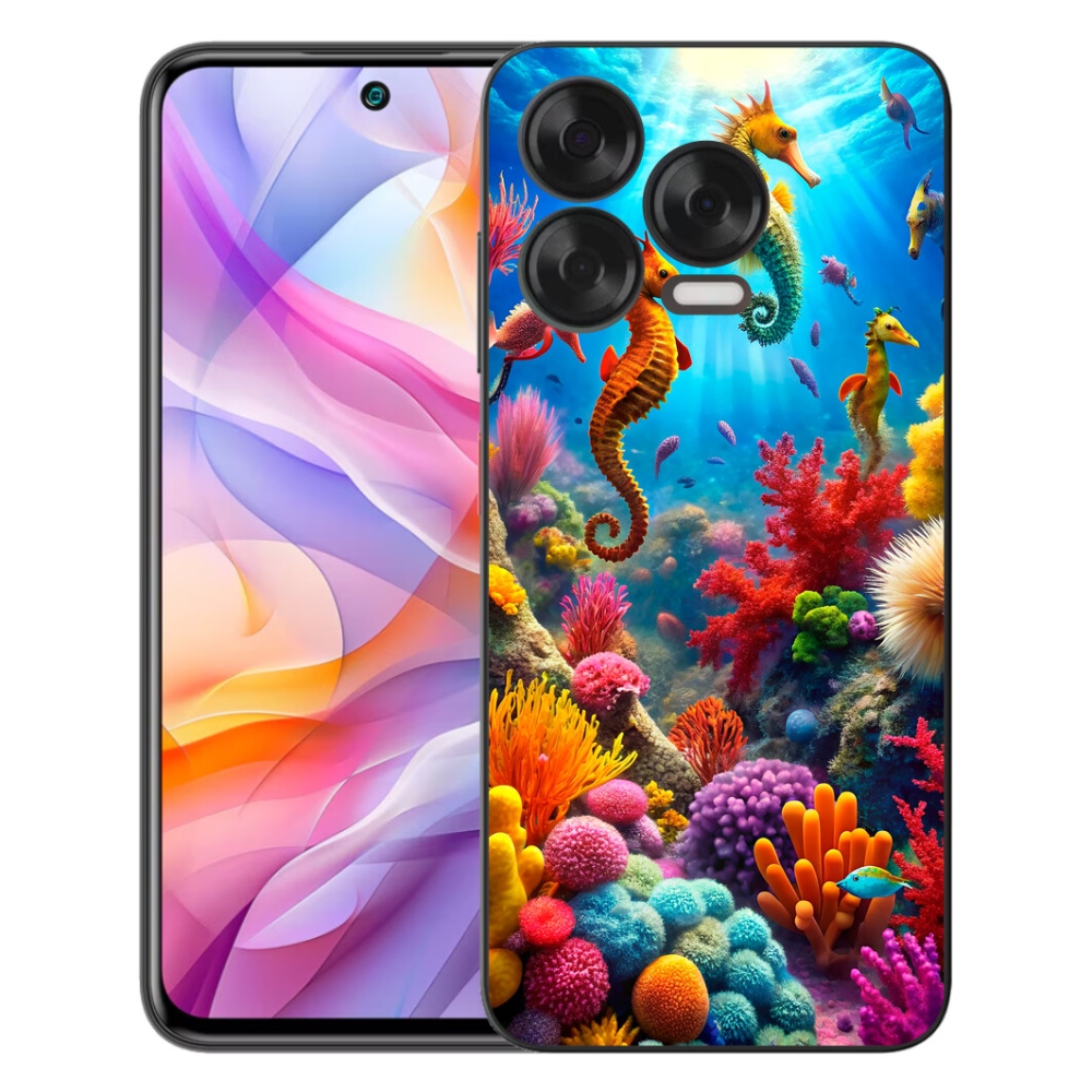 Gélový kryt mmCase na ZTE Blade V70 Vita - morský svet 3