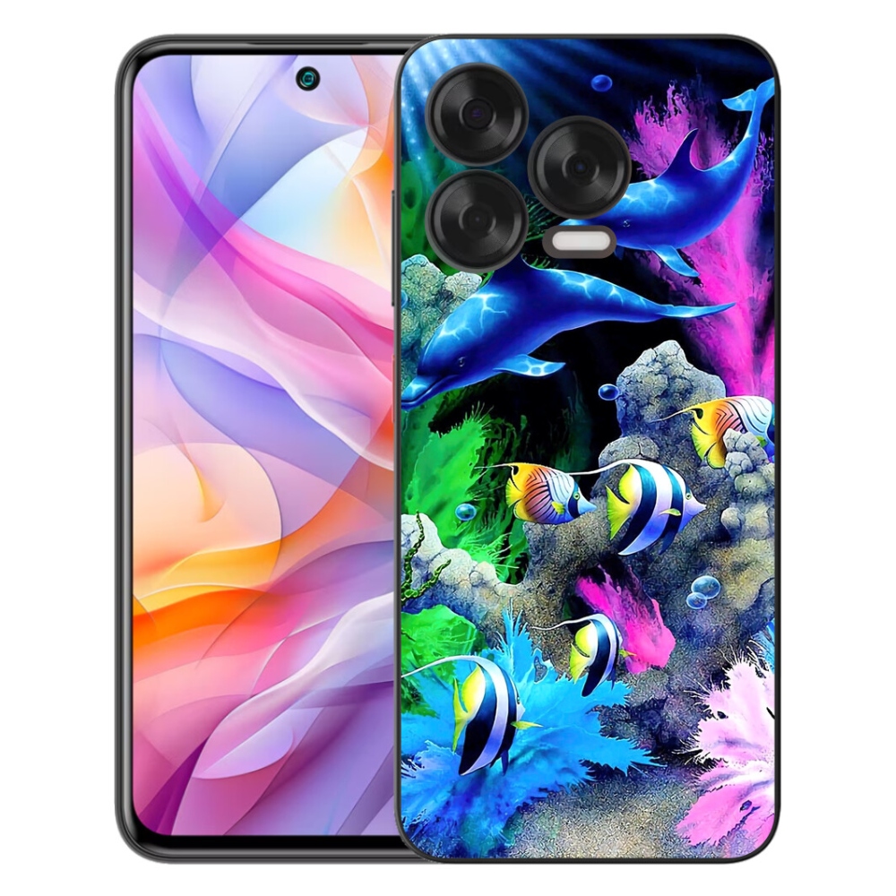 Gélový kryt mmCase na ZTE Blade V70 Vita - morský svet