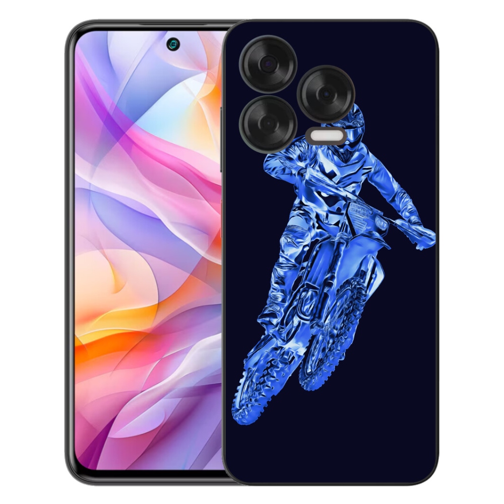 Gélový kryt mmCase na ZTE Blade V70 Vita - motocross 1