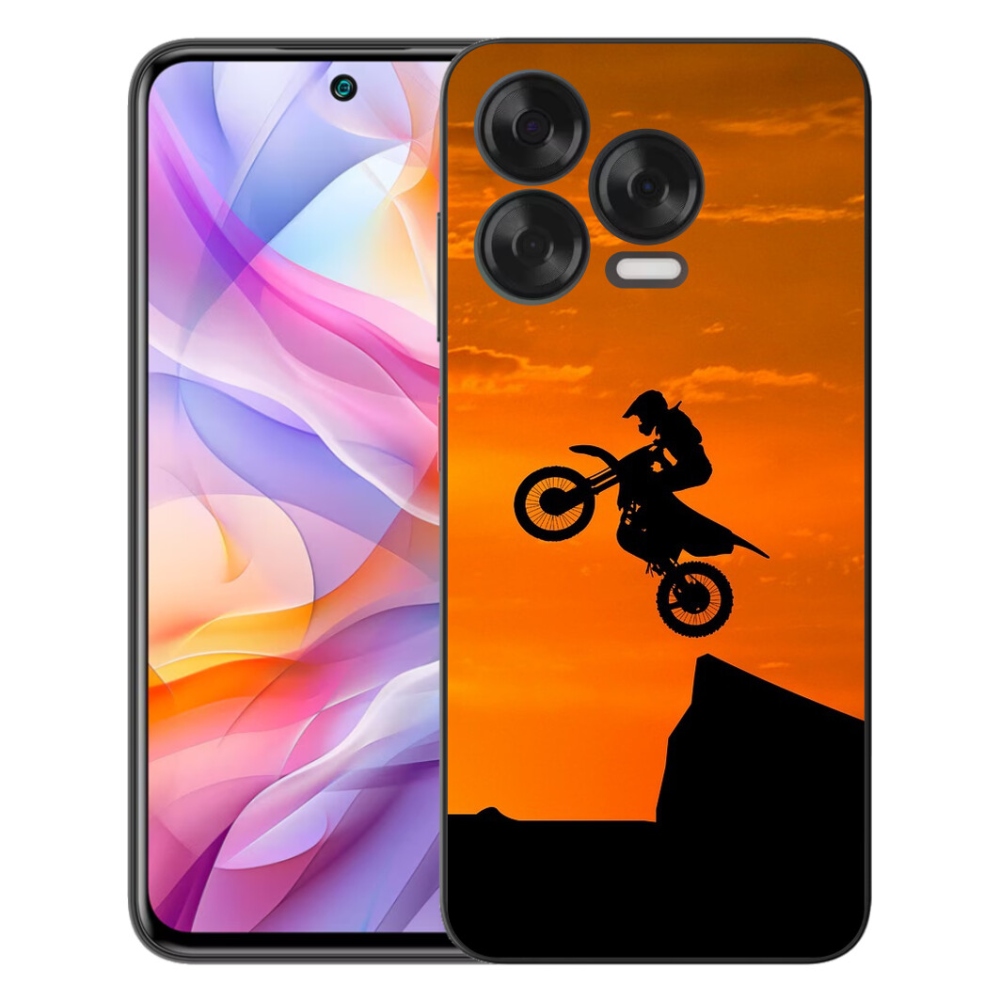 Gélový kryt mmCase na ZTE Blade V70 Vita - motocross