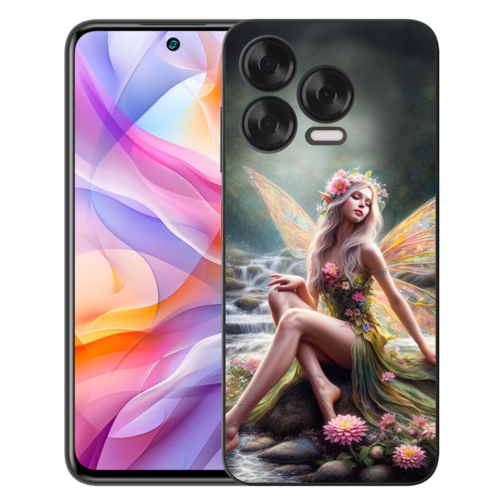 Gélový kryt mmCase na ZTE Blade V70 Vita - motýlia žena 1