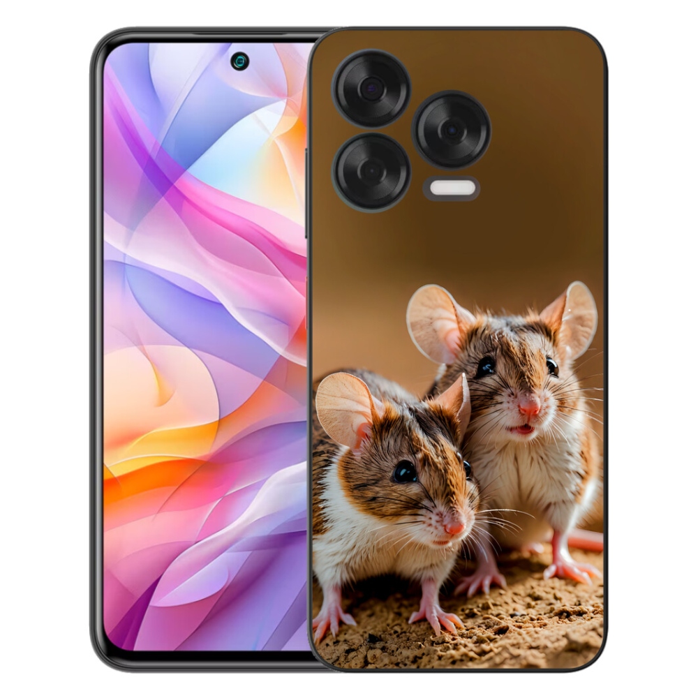 Gélový kryt mmCase na ZTE Blade V70 Vita - myší duo