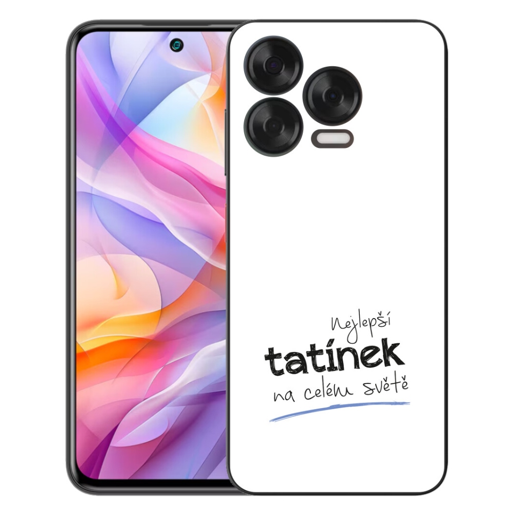 Gélový kryt mmCase na ZTE Blade V70 Vita - najlepší otecko 4 biele pozadie