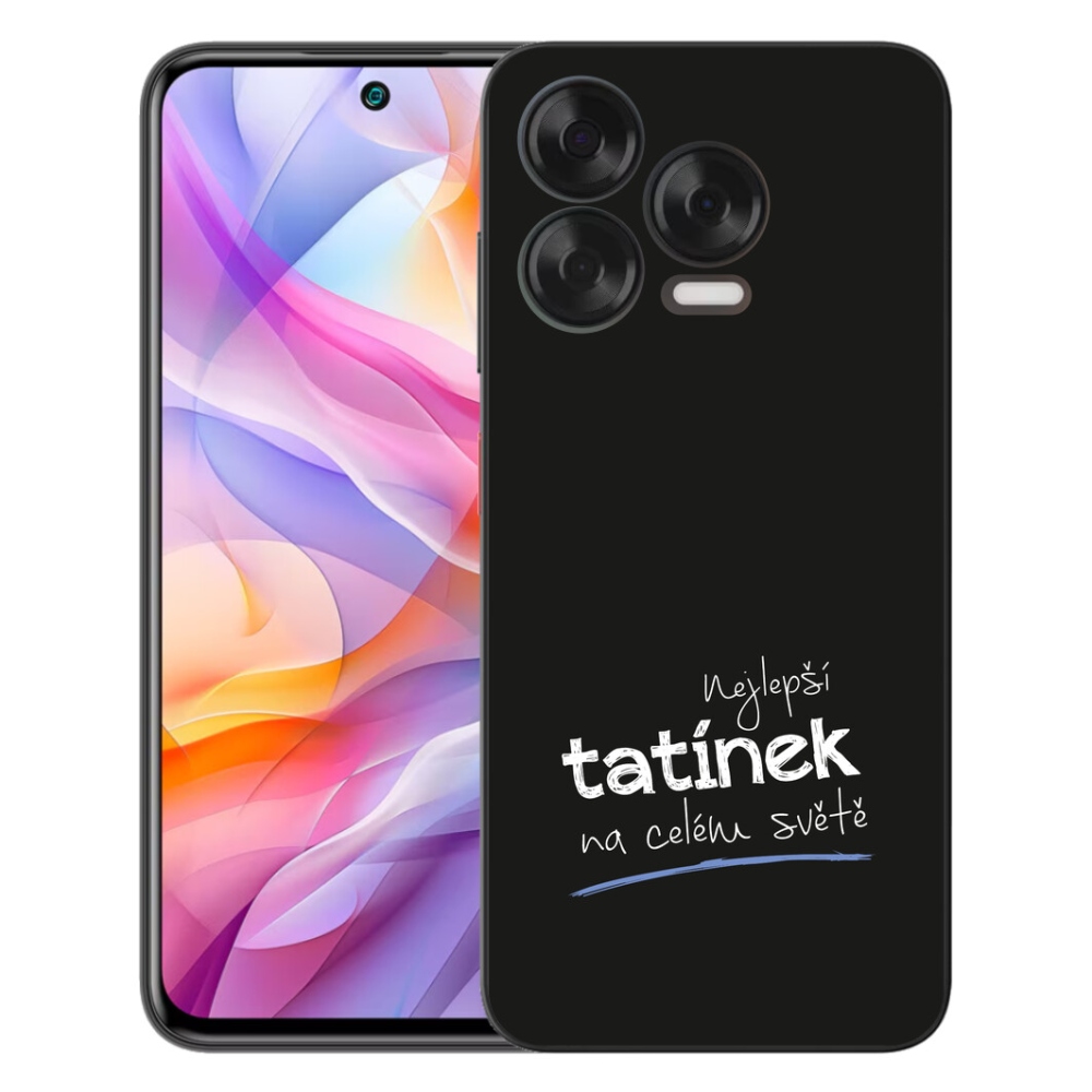 Gélový kryt mmCase na ZTE Blade V70 Vita - najlepší otecko 4 čierne pozadie