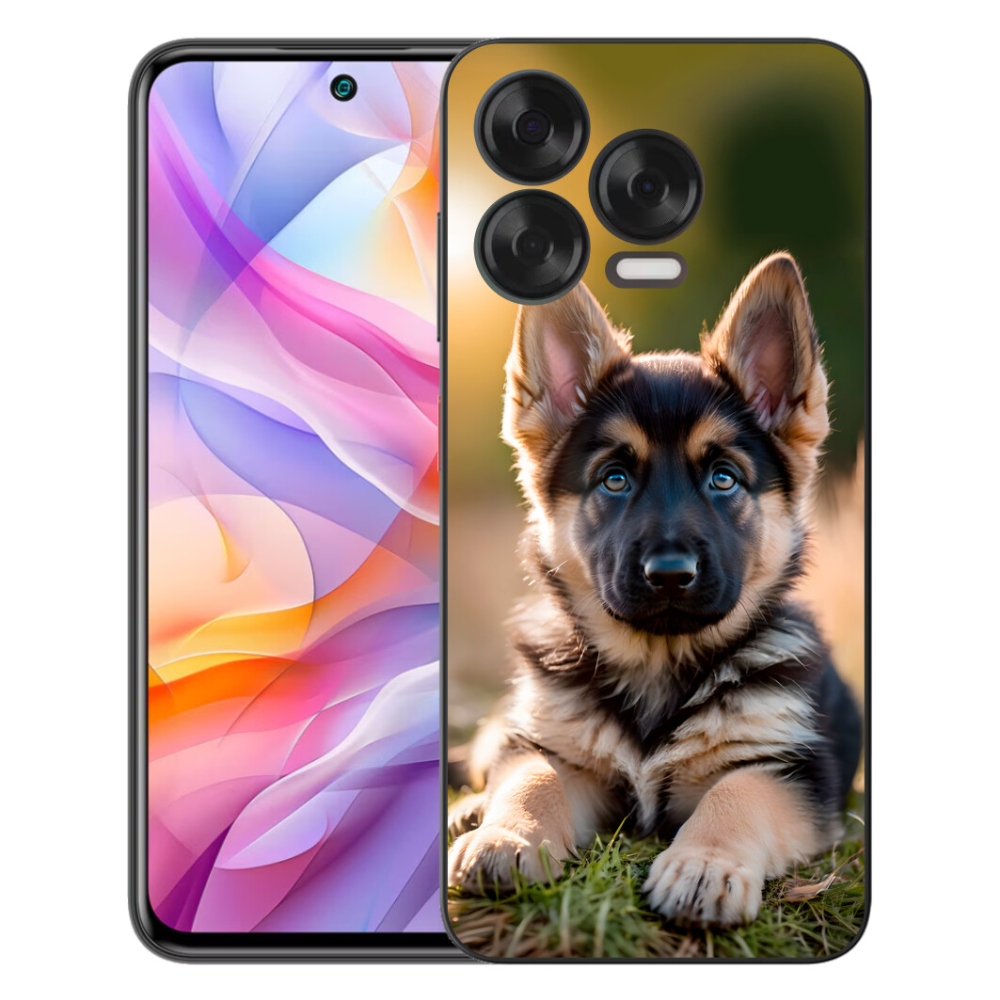 Gélový kryt mmCase na ZTE Blade V70 Vita - nemecký ovčiak v prírode