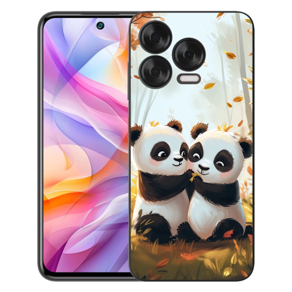 Gélový kryt mmCase na ZTE Blade V70 Vita - pandy