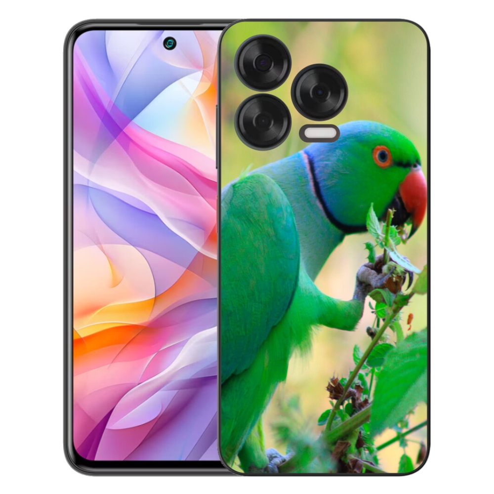 Gélový kryt mmCase na ZTE Blade V70 Vita - papagáj alender