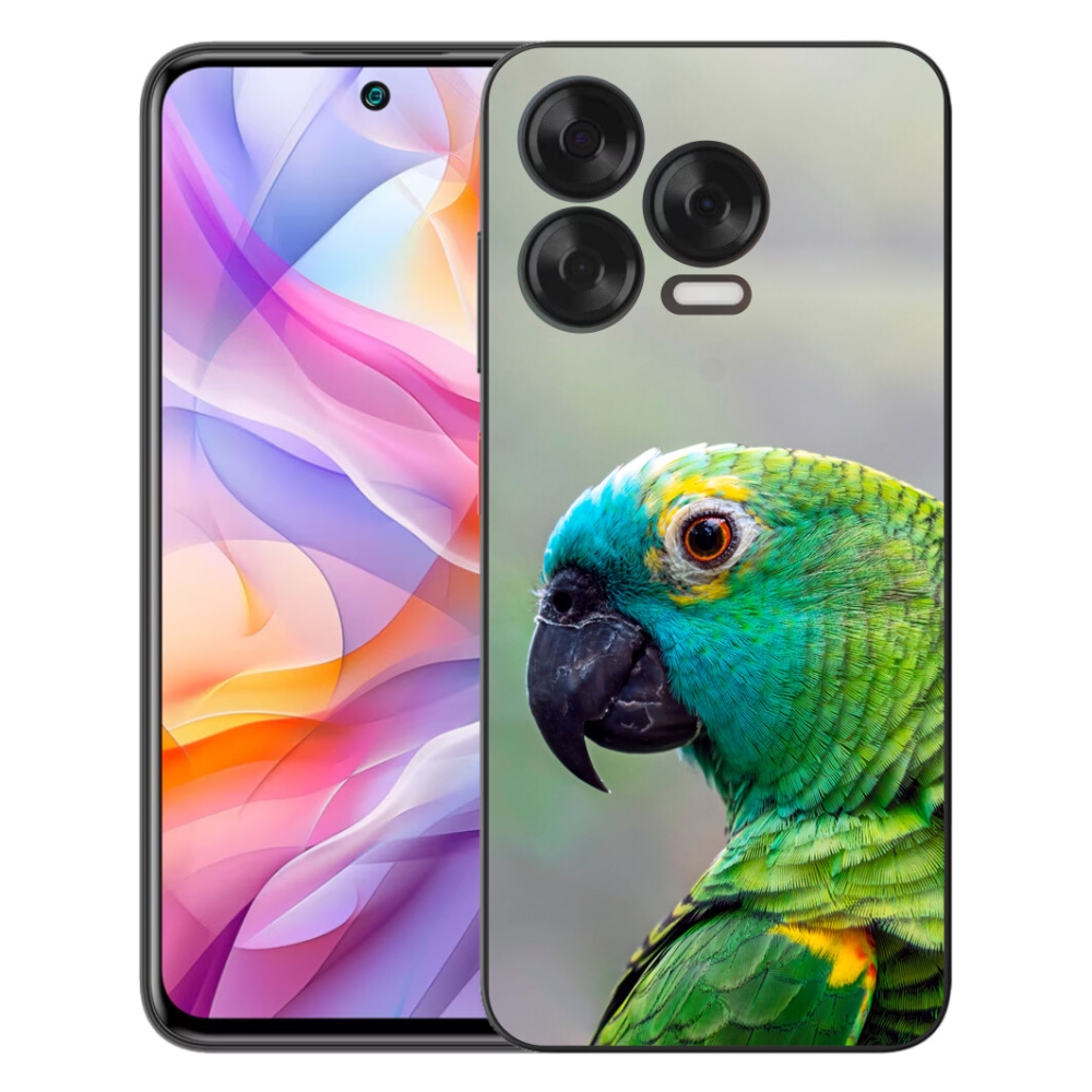 Gélový kryt mmCase na ZTE Blade V70 Vita - papagáj amazoňan