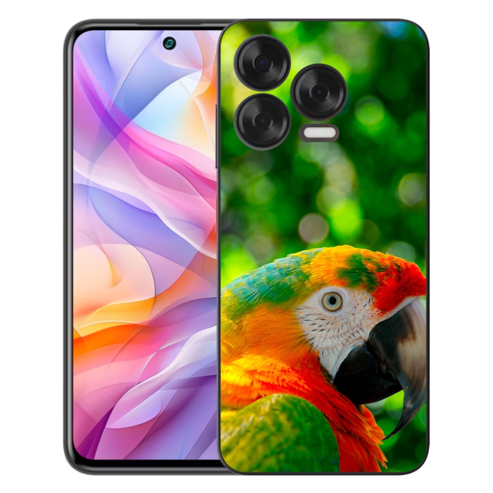 Gélový kryt mmCase na ZTE Blade V70 Vita - papagáj ara 3