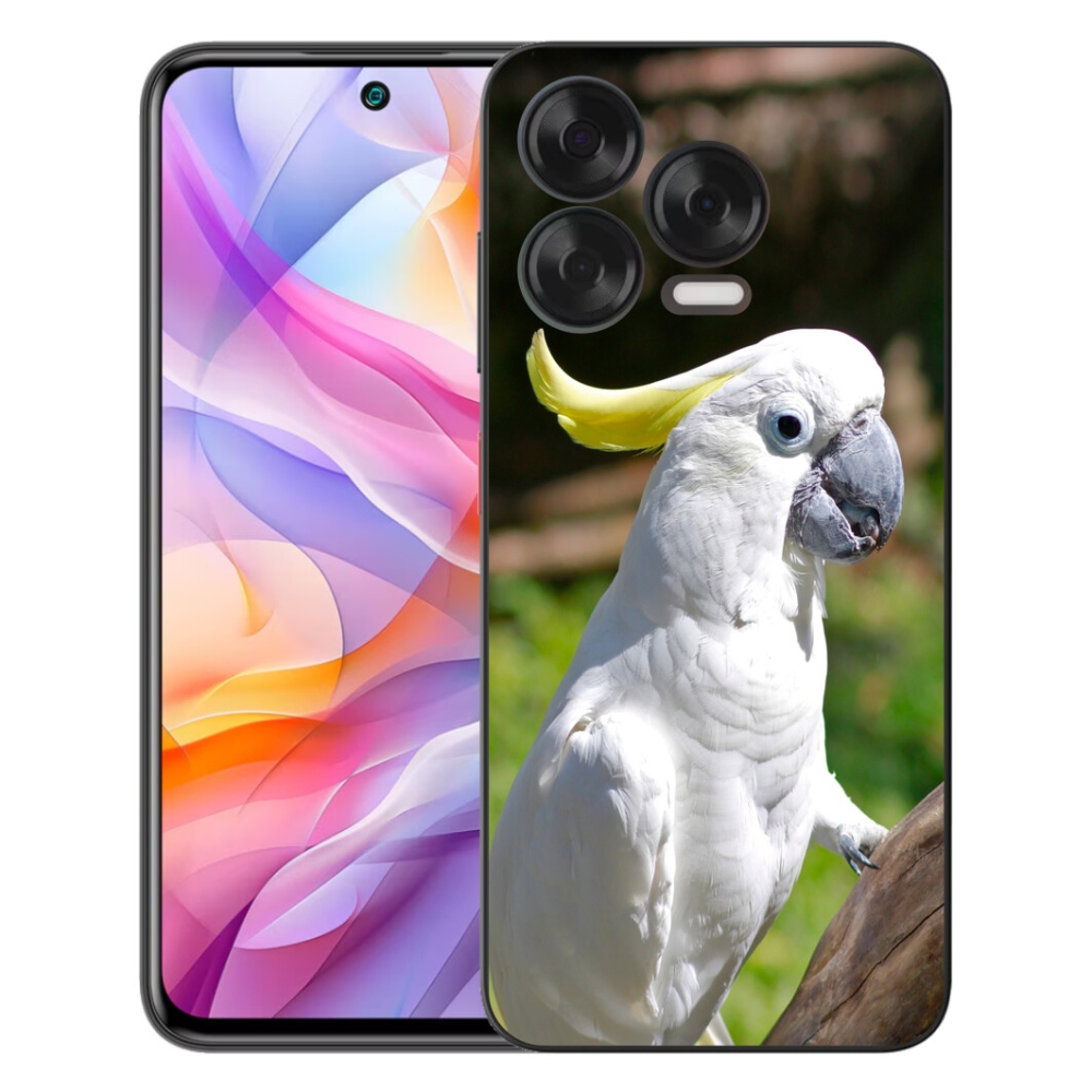 Gélový kryt mmCase na ZTE Blade V70 Vita - papagáj kakadu 2