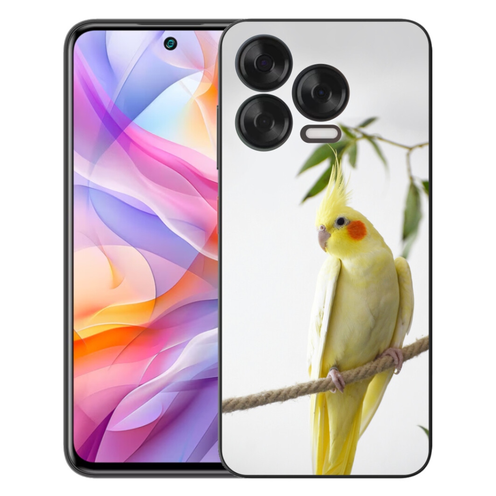 Gélový kryt mmCase na ZTE Blade V70 Vita - papagáj korela chocholatá