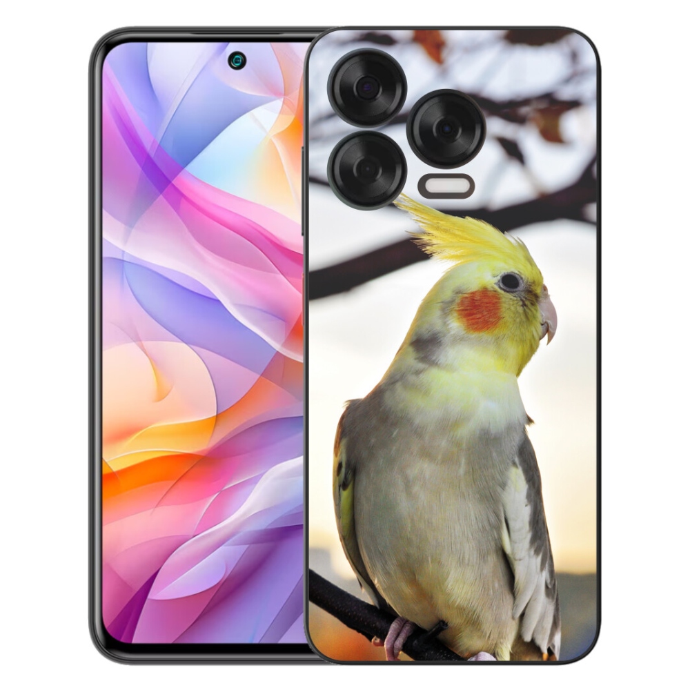 Gélový kryt mmCase na ZTE Blade V70 Vita - papagáj korela