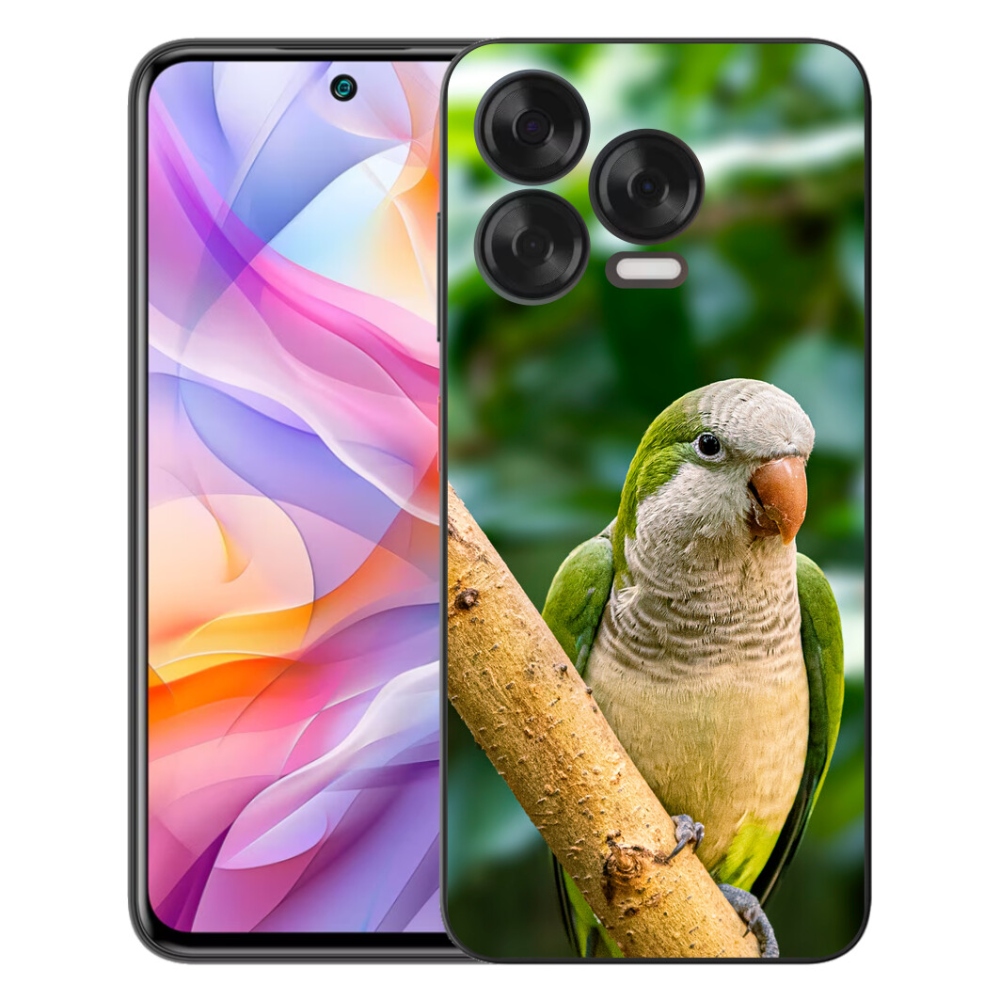 Gélový kryt mmCase na ZTE Blade V70 Vita - papagáj mníšok
