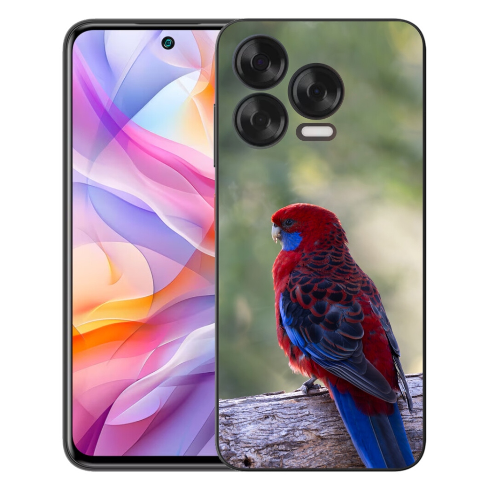 Gélový kryt mmCase na ZTE Blade V70 Vita - papagáj rosela