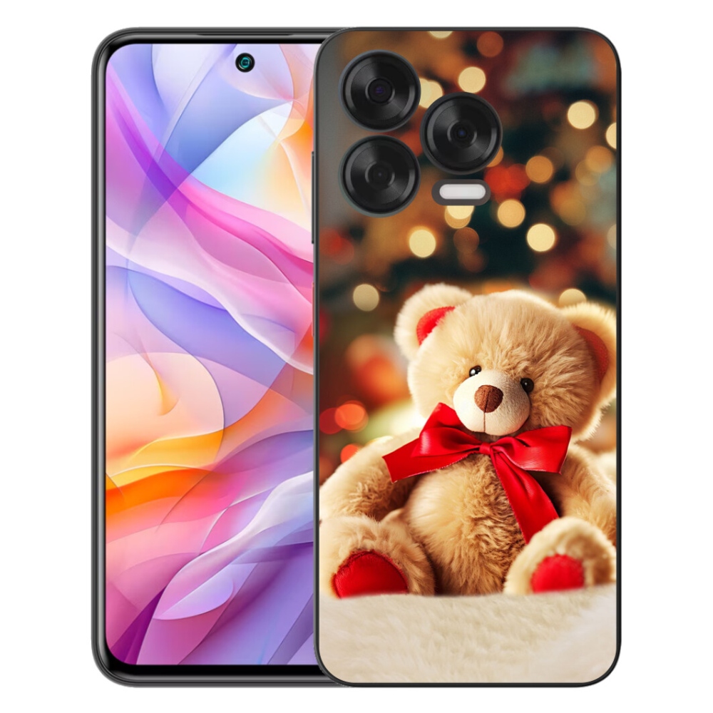 Gélový kryt mmCase na ZTE Blade V70 Vita - plyšový medvedík