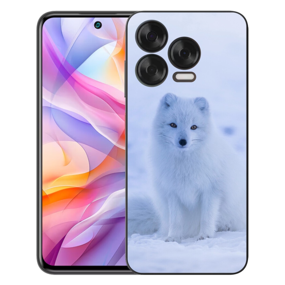Gélový kryt mmCase na ZTE Blade V70 Vita - polárna líška