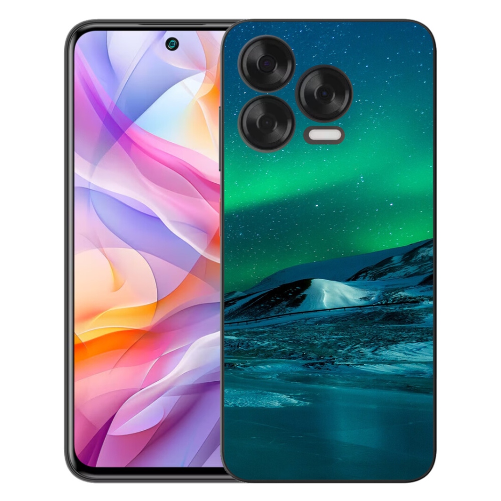 Gélový kryt mmCase na ZTE Blade V70 Vita - polárna žiara