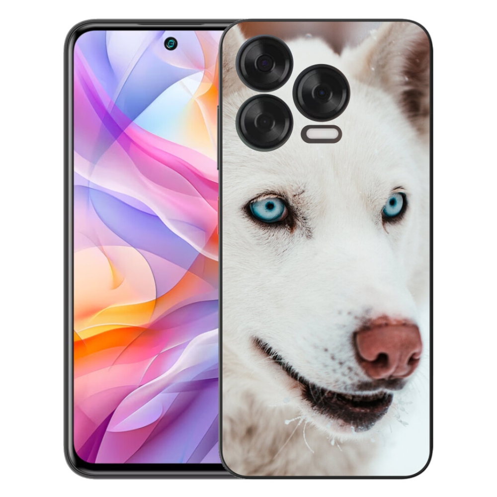 Gélový kryt mmCase na ZTE Blade V70 Vita - psí pohľad