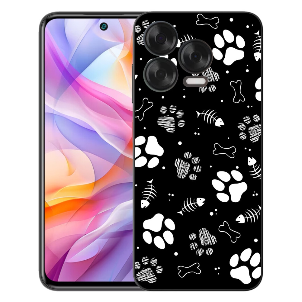 Gélový kryt mmCase na ZTE Blade V70 Vita - psie labky