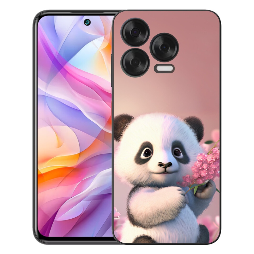 Gélový kryt mmCase na ZTE Blade V70 Vita - roztomilá panda
