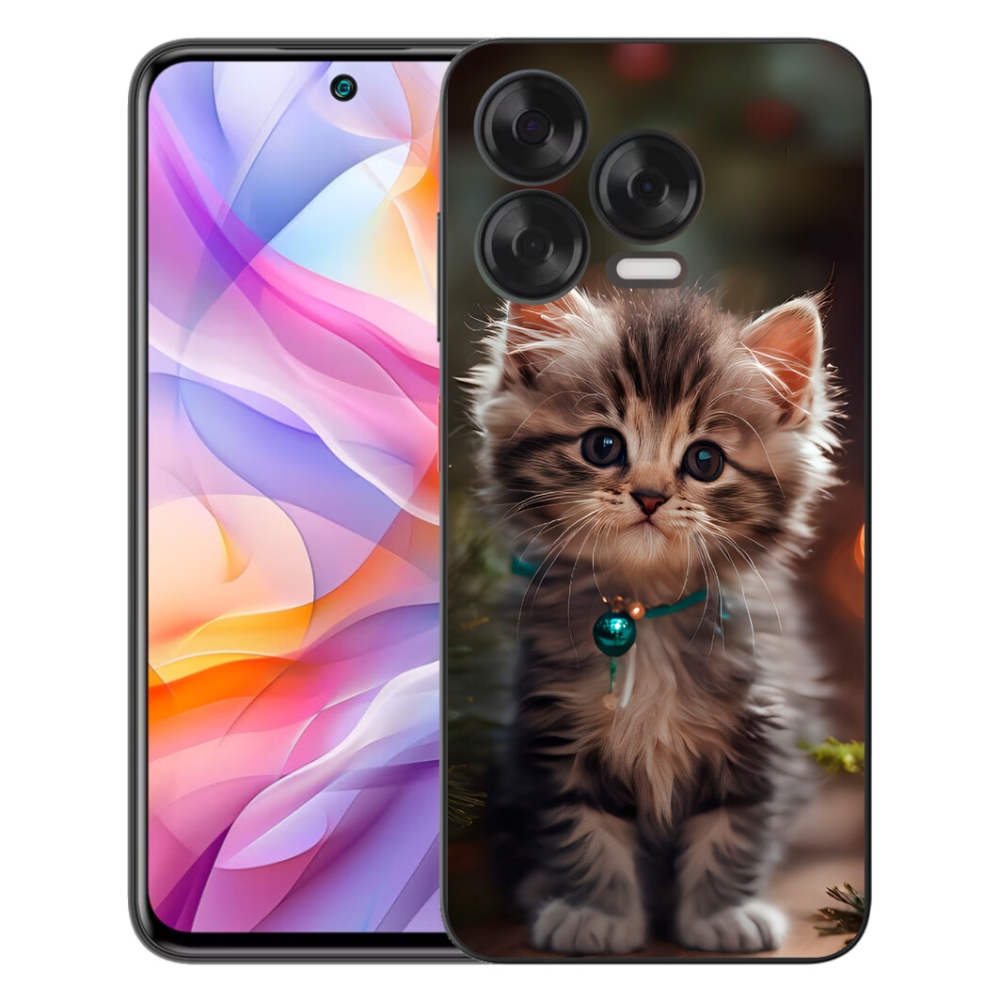 Gélový kryt mmCase na ZTE Blade V70 Vita - roztomilé mačiatko 11