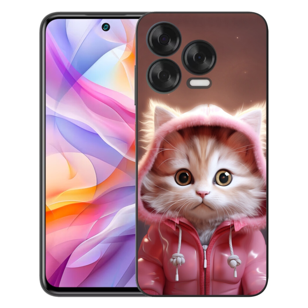 Gélový kryt mmCase na ZTE Blade V70 Vita - roztomilé mačiatko 3