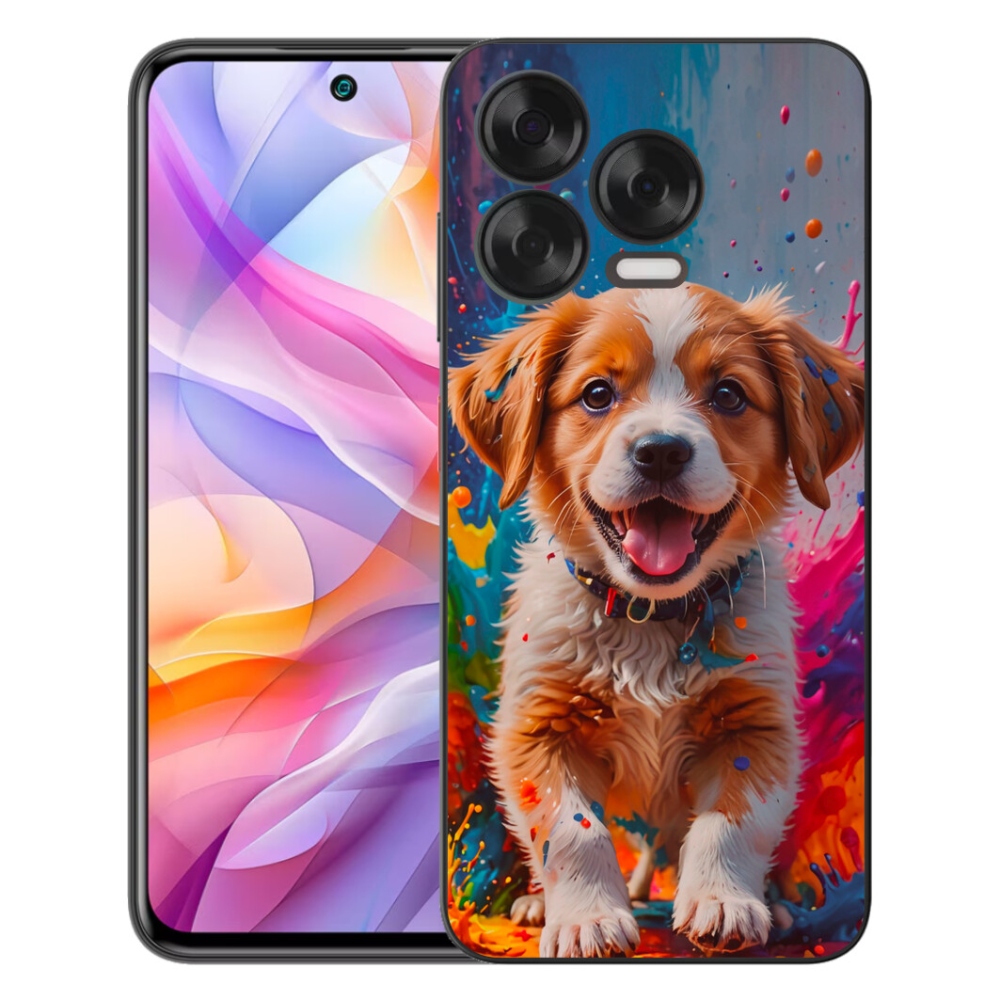 Gélový kryt mmCase na ZTE Blade V70 Vita - roztomilé šteňa 3