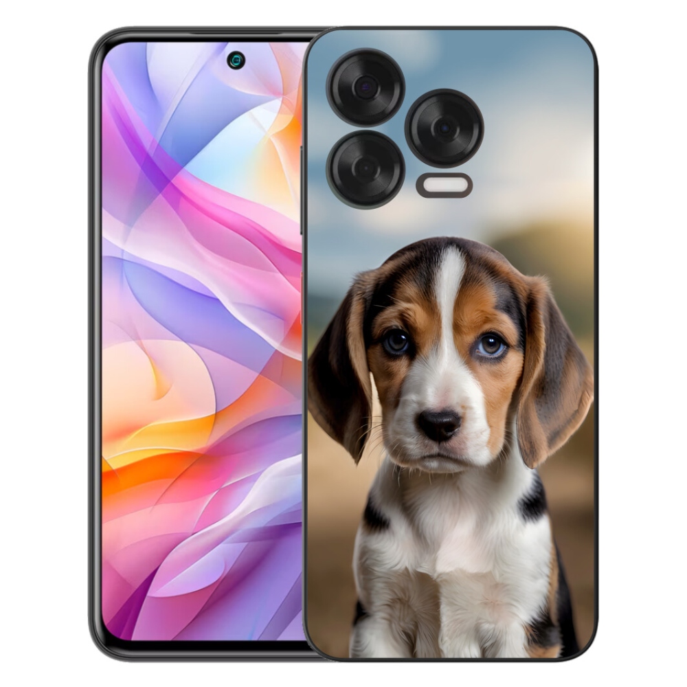Gélový kryt mmCase na ZTE Blade V70 Vita - roztomilý bígl