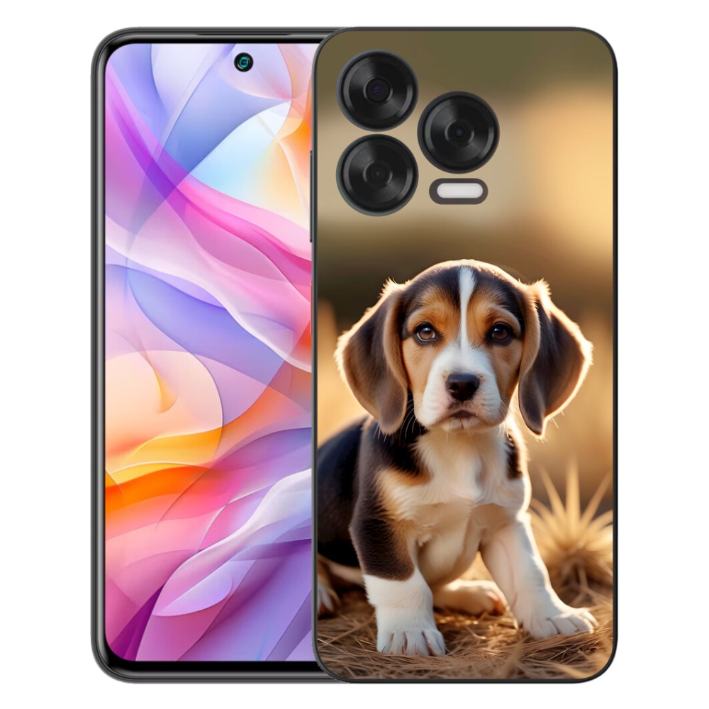 Gélový kryt mmCase na ZTE Blade V70 Vita - roztomilý bígl
