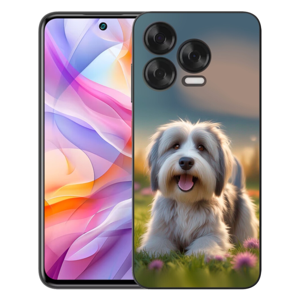 Gélový kryt mmCase na ZTE Blade V70 Vita - roztomilý havanský psík