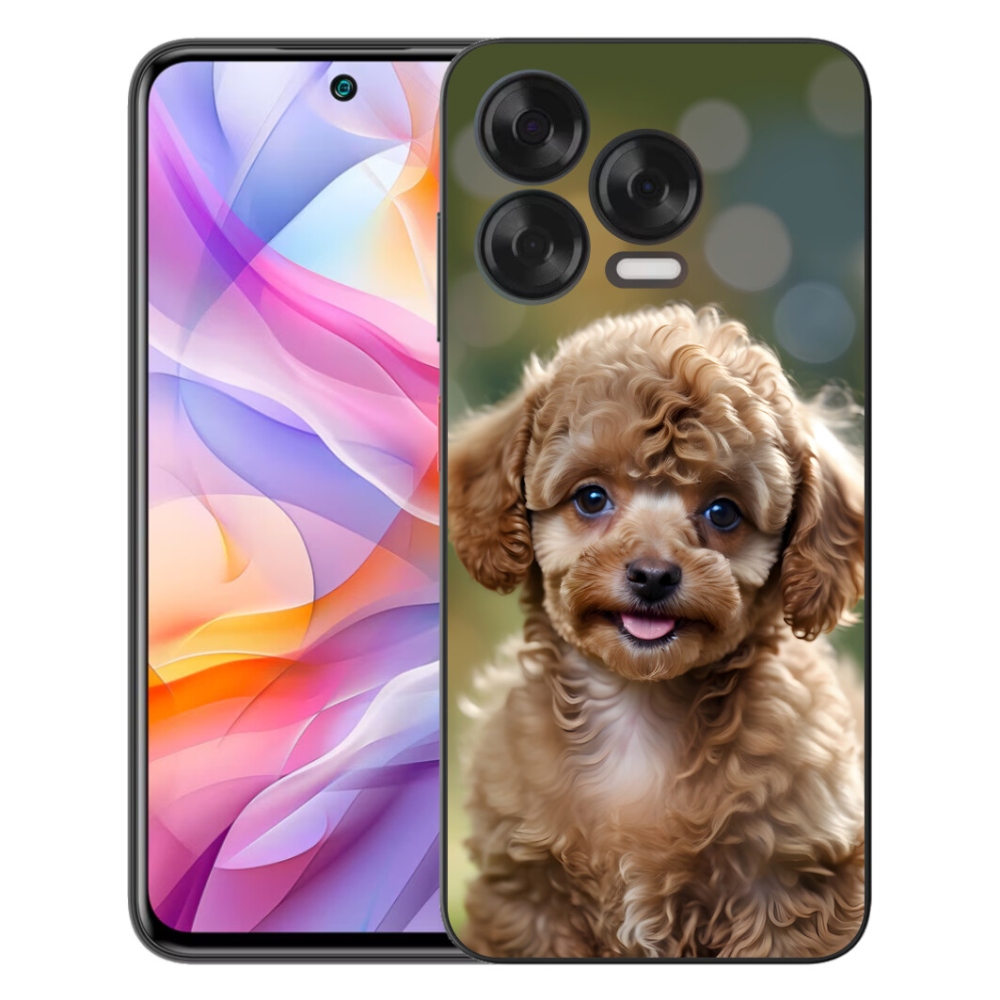 Gélový kryt mmCase na ZTE Blade V70 Vita - roztomilý pudel