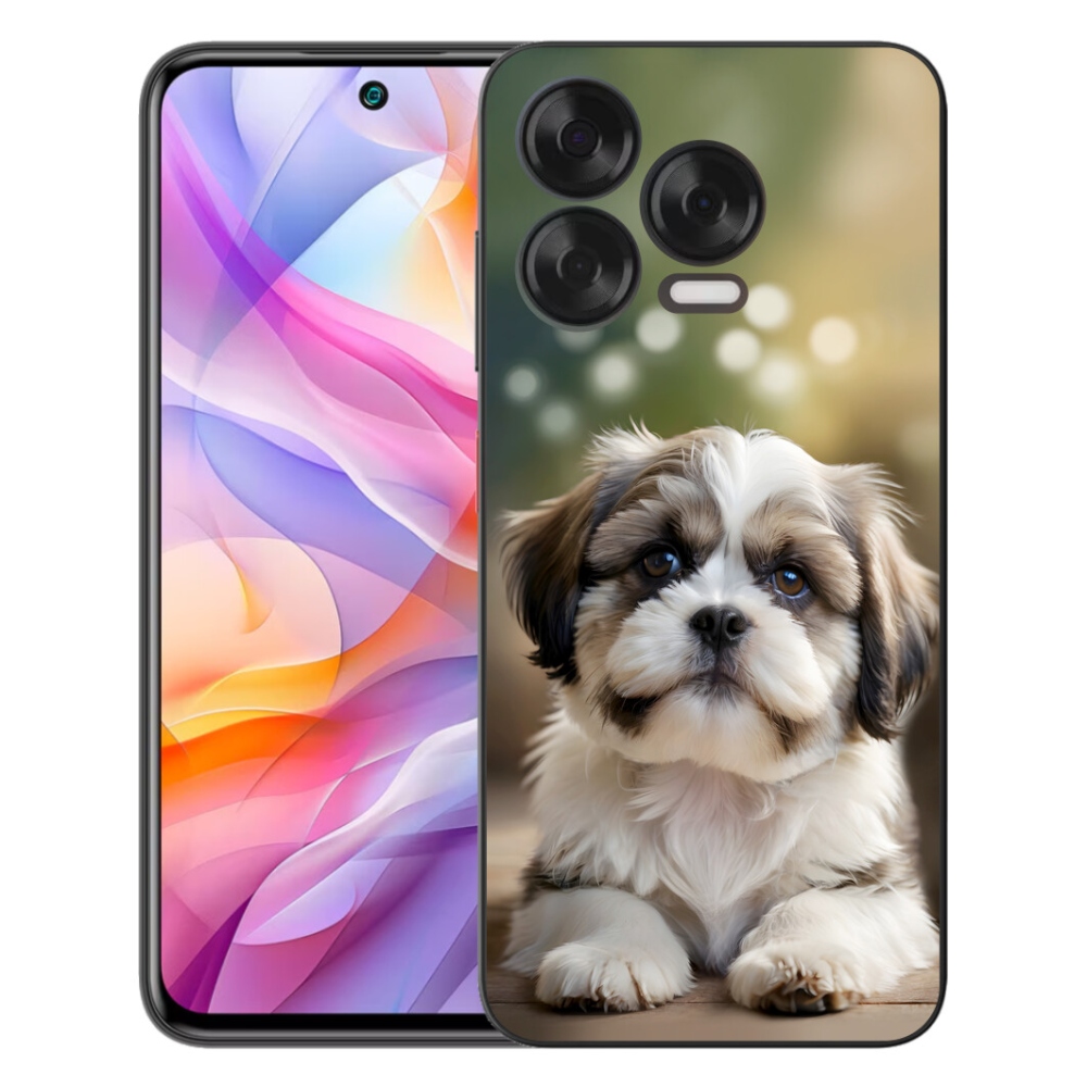 Gélový kryt mmCase na ZTE Blade V70 Vita - roztomilý shih-tzu