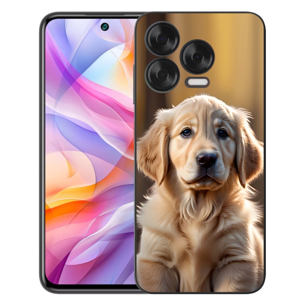Gélový kryt mmCase na ZTE Blade V70 Vita - roztomilý zlatý retriever