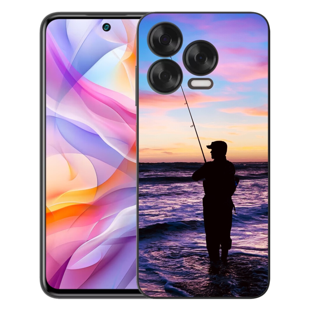 Gélový kryt mmCase na ZTE Blade V70 Vita - rybárčenie 1