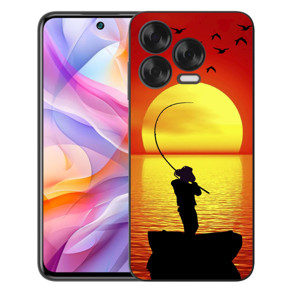 Gélový kryt mmCase na ZTE Blade V70 Vita - rybárčenie