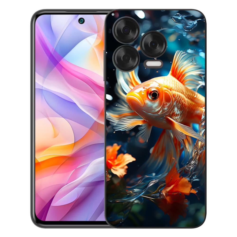 Gélový kryt mmCase na ZTE Blade V70 Vita - rybka