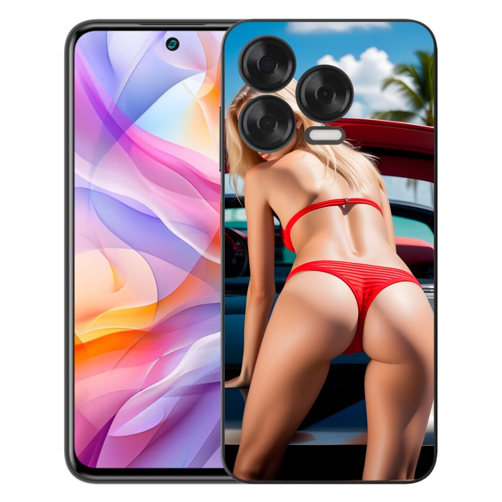 Gélový kryt mmCase na ZTE Blade V70 Vita - sexy žena 2