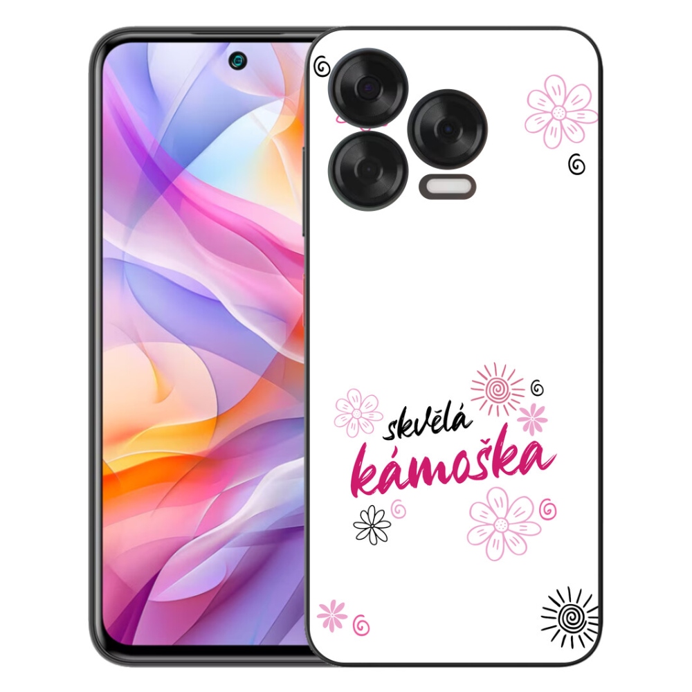 Gélový kryt mmCase na ZTE Blade V70 Vita - skvelá kamoška biele pozadie