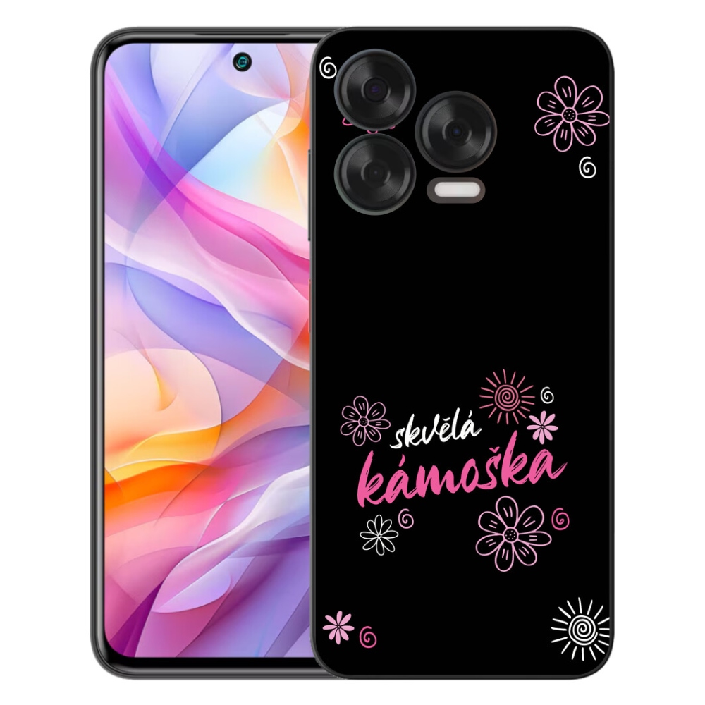 Gélový kryt mmCase na ZTE Blade V70 Vita - skvelá kamoška čierne pozadie
