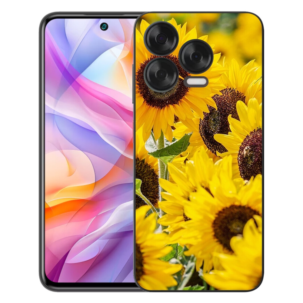 Gélový kryt mmCase na ZTE Blade V70 Vita - slnečnica