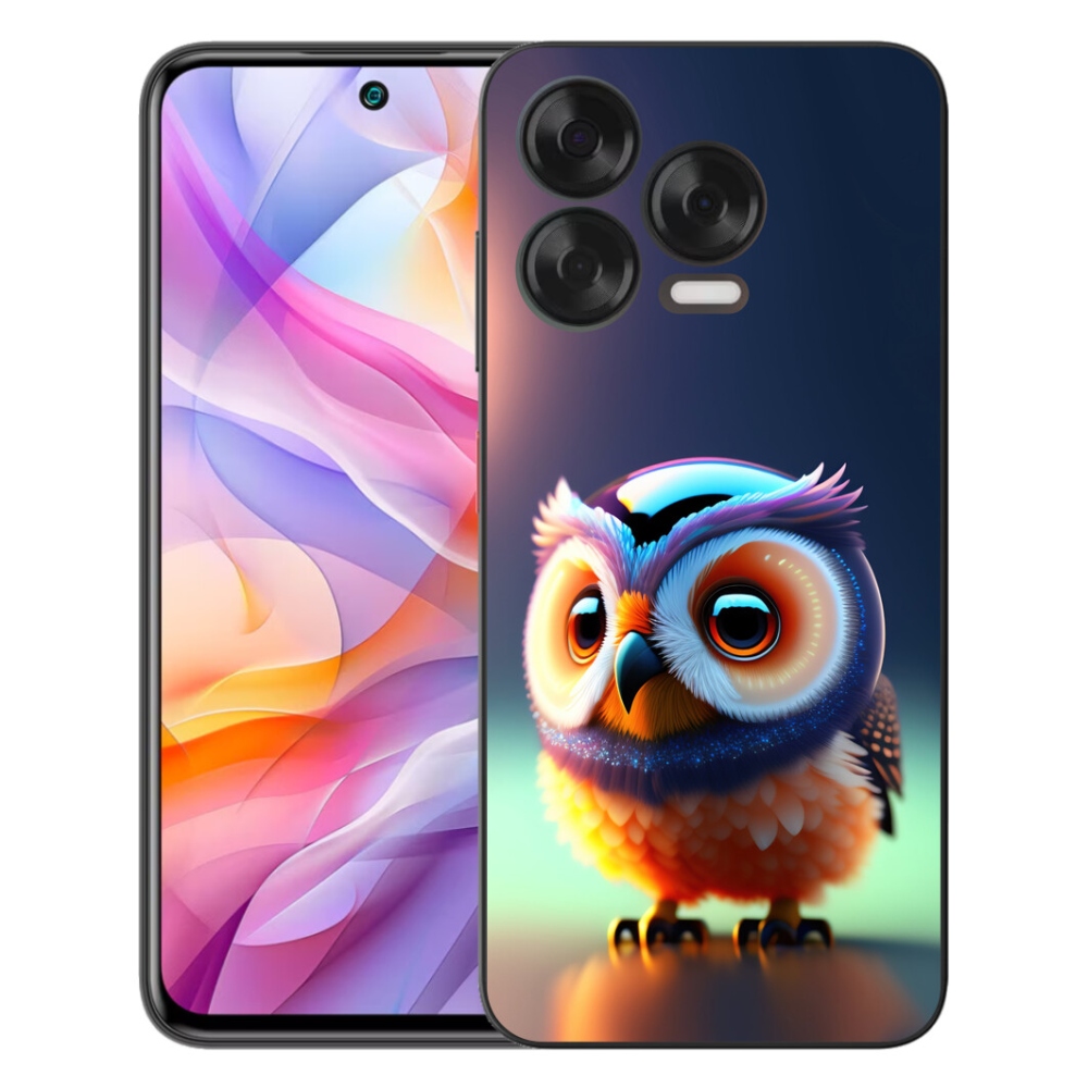Gélový kryt mmCase na ZTE Blade V70 Vita - malá sova