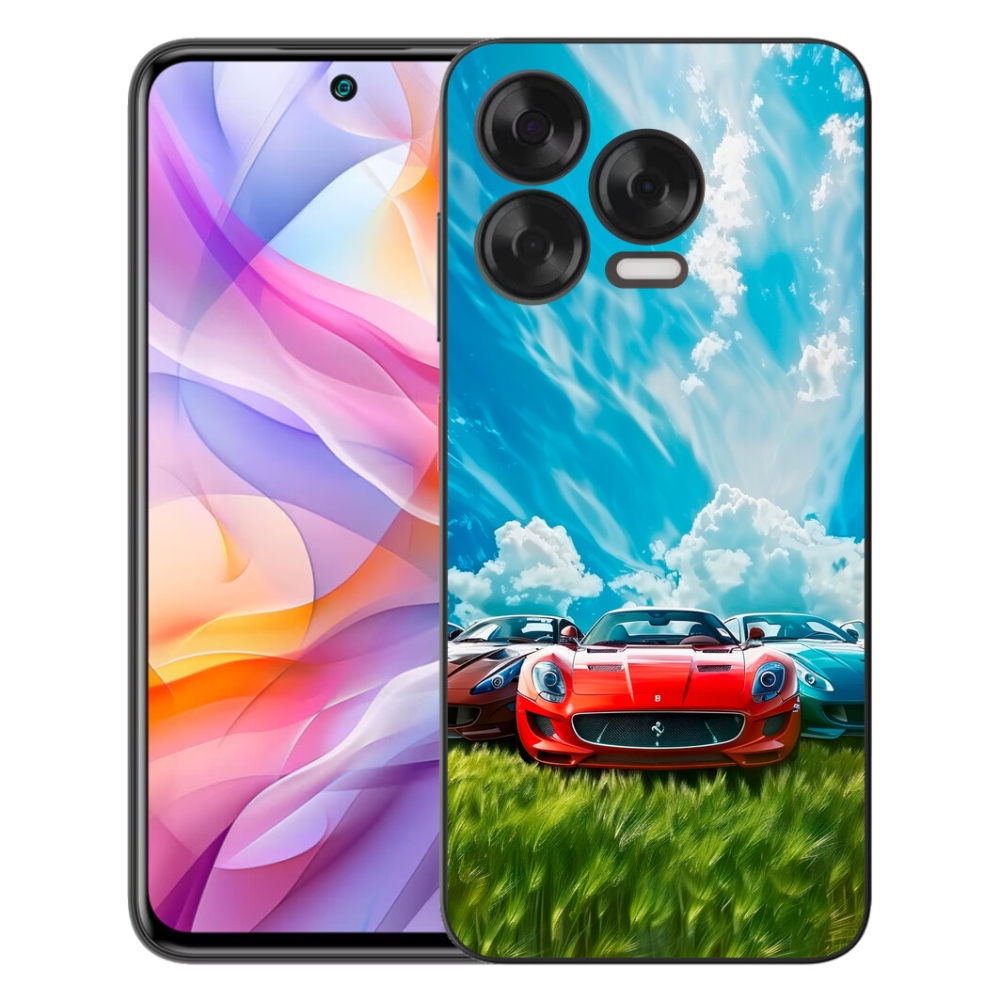 Gélový kryt mmCase na ZTE Blade V70 Vita - športové vozidlá