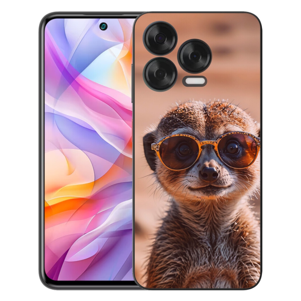 Gélový kryt mmCase na ZTE Blade V70 Vita - štýlová surikata