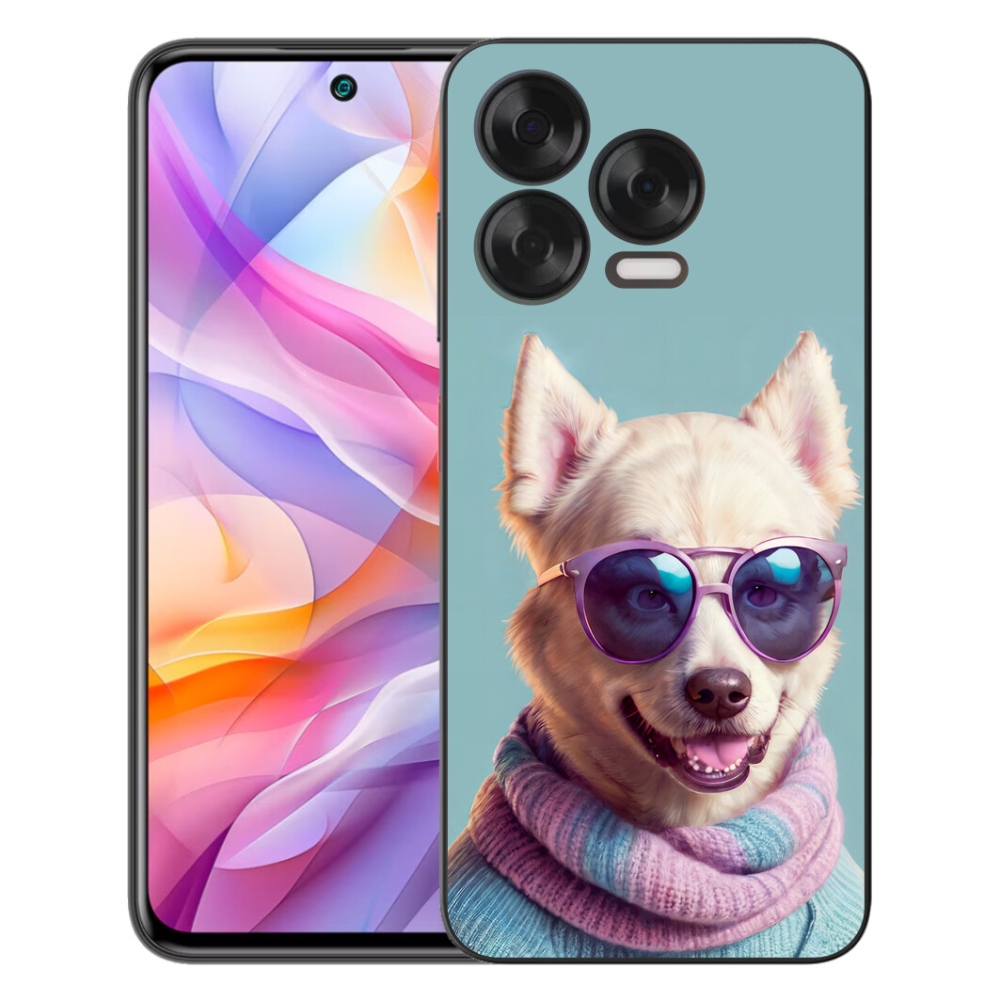 Gélový kryt mmCase na ZTE Blade V70 Vita - štýlový nemecký špic