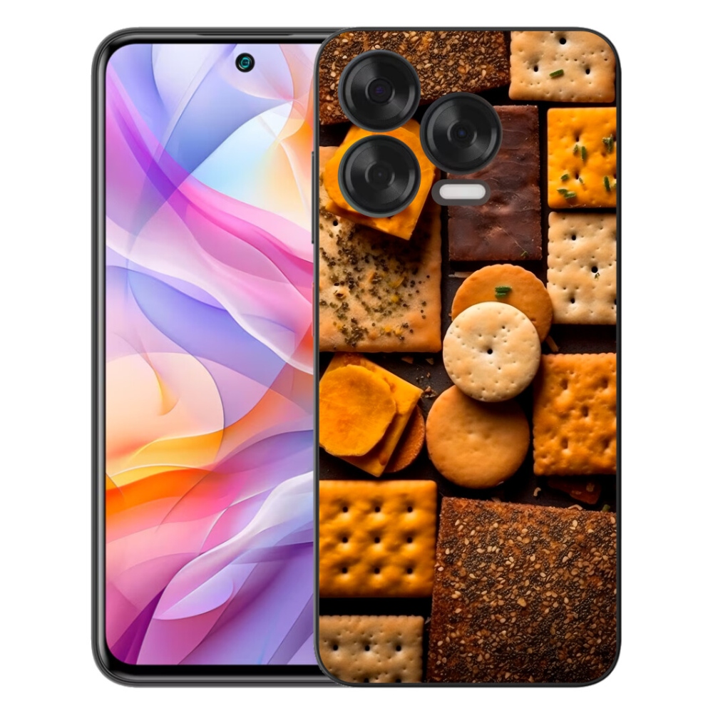 Gélový kryt mmCase na ZTE Blade V70 Vita - sušienky